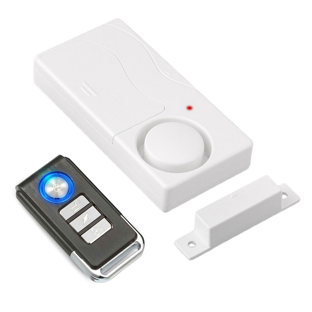 Wireless Magnetic Sensor Door Window Security Burglar Alarm With Remote Control