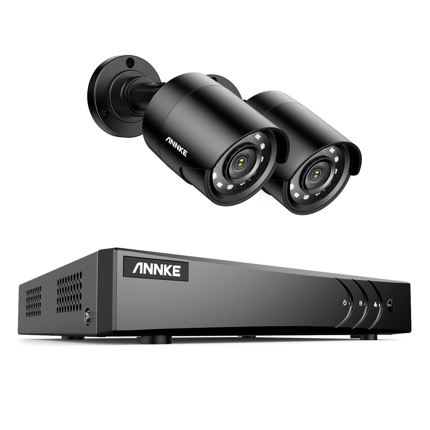 ANNKE 8CH 5MP Lite DVR HD 1080P CCTV Home Security Camera System Night Vision AI