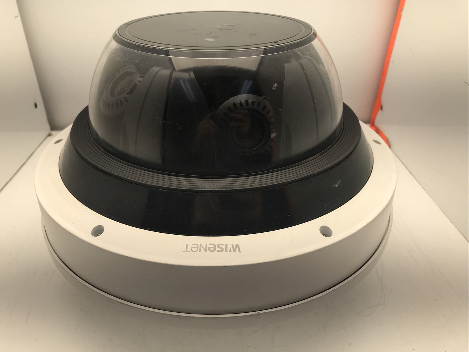 Hanwha Techwin WiseNet PNM-9085RQZ/KUS 20MP HPoe PTRZ Dome Security Camera
