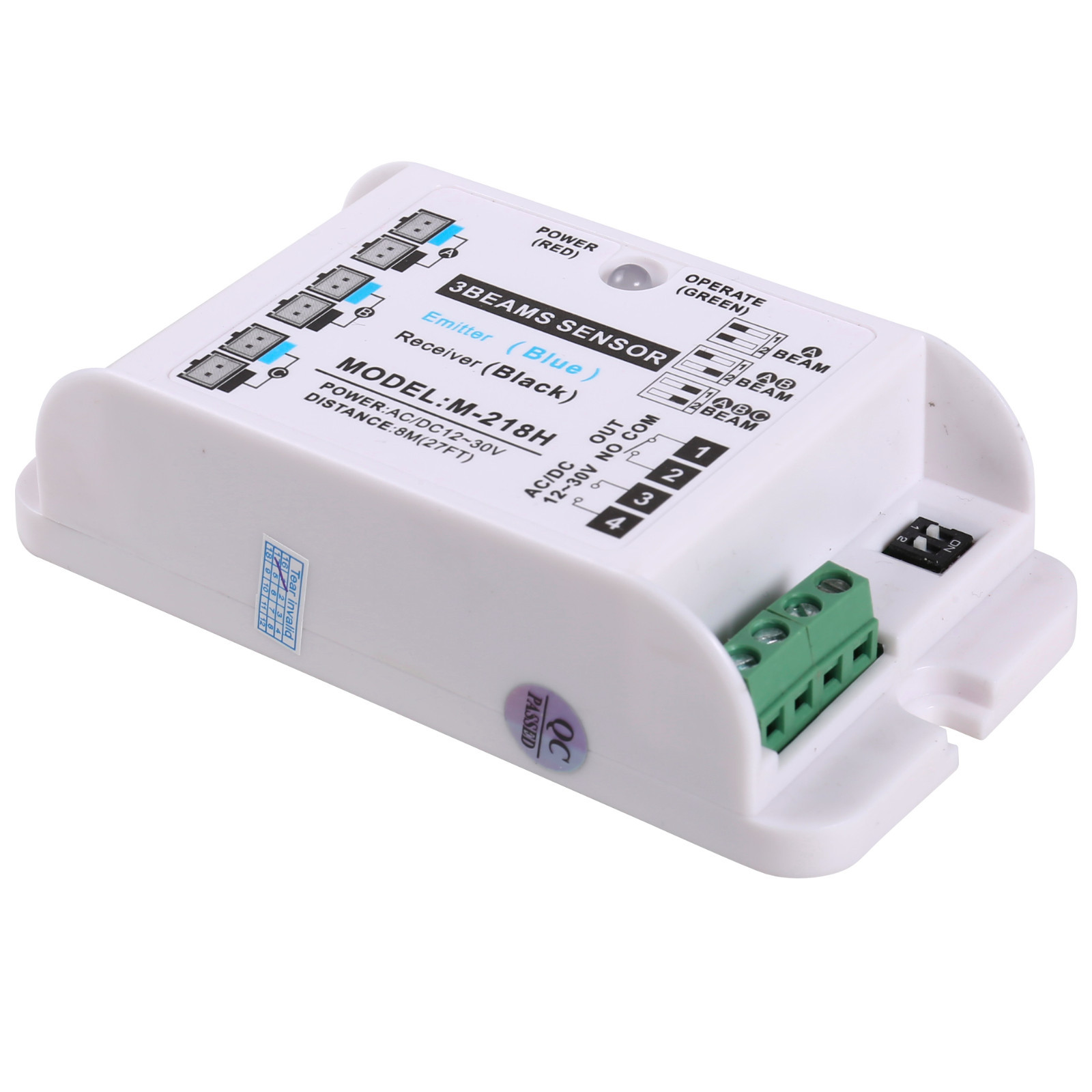 Three Beams Photoelectric Sensor Detector Beam 8m/27FT Distance For Auto-Door