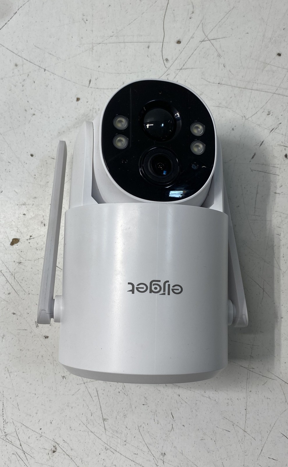 Eljget 4G LTE Pan & Tilt Wireless Solar Security Camera For Parts Not Tested