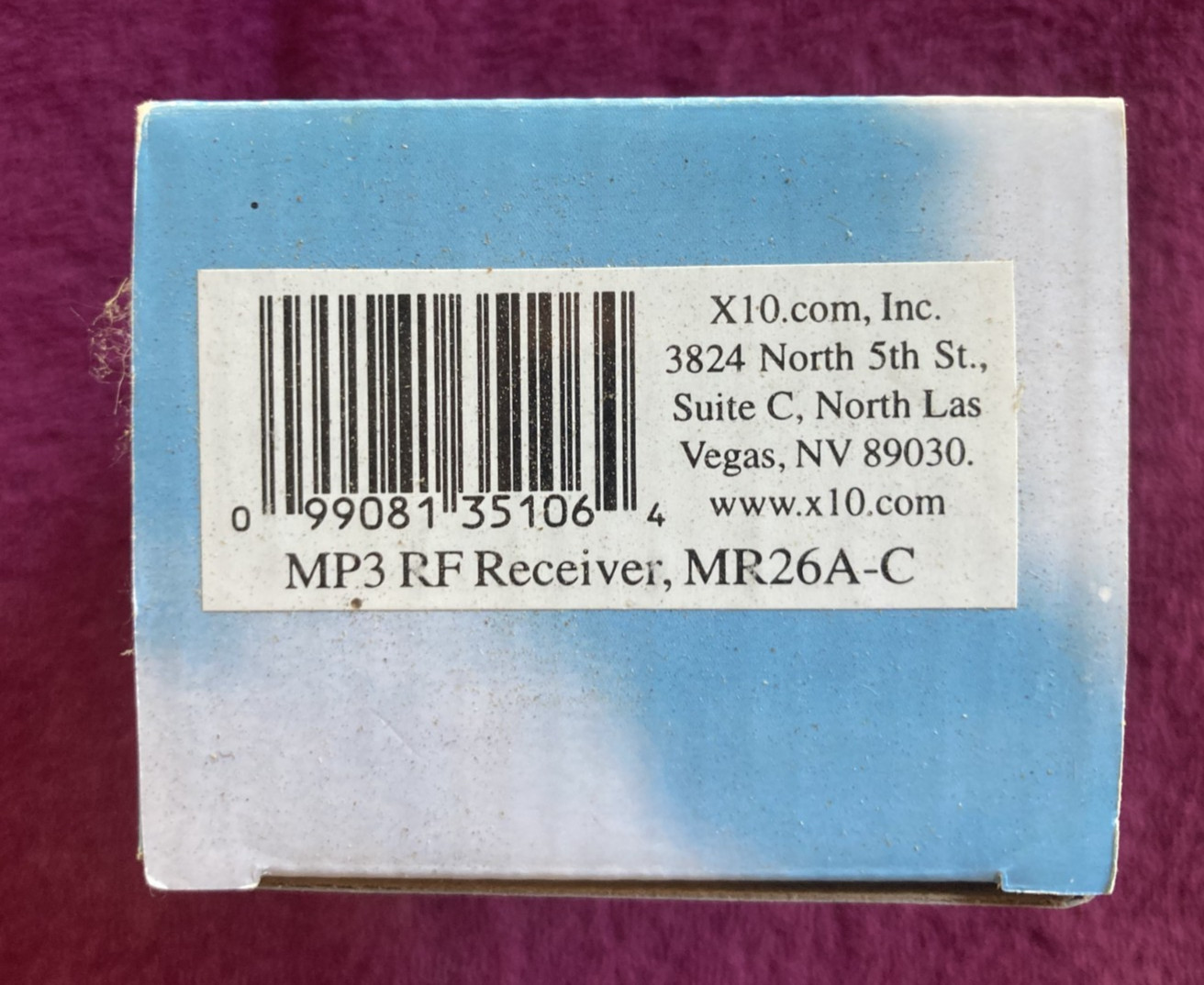 X10 MP3 RF Receiver MR26A-C