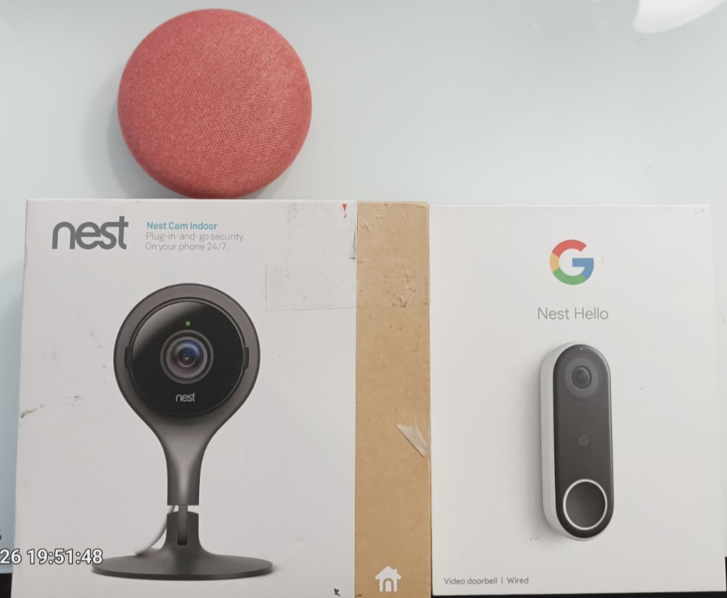 Google Nest Lot Cam Indoor/Nest Mini/Nest Hello