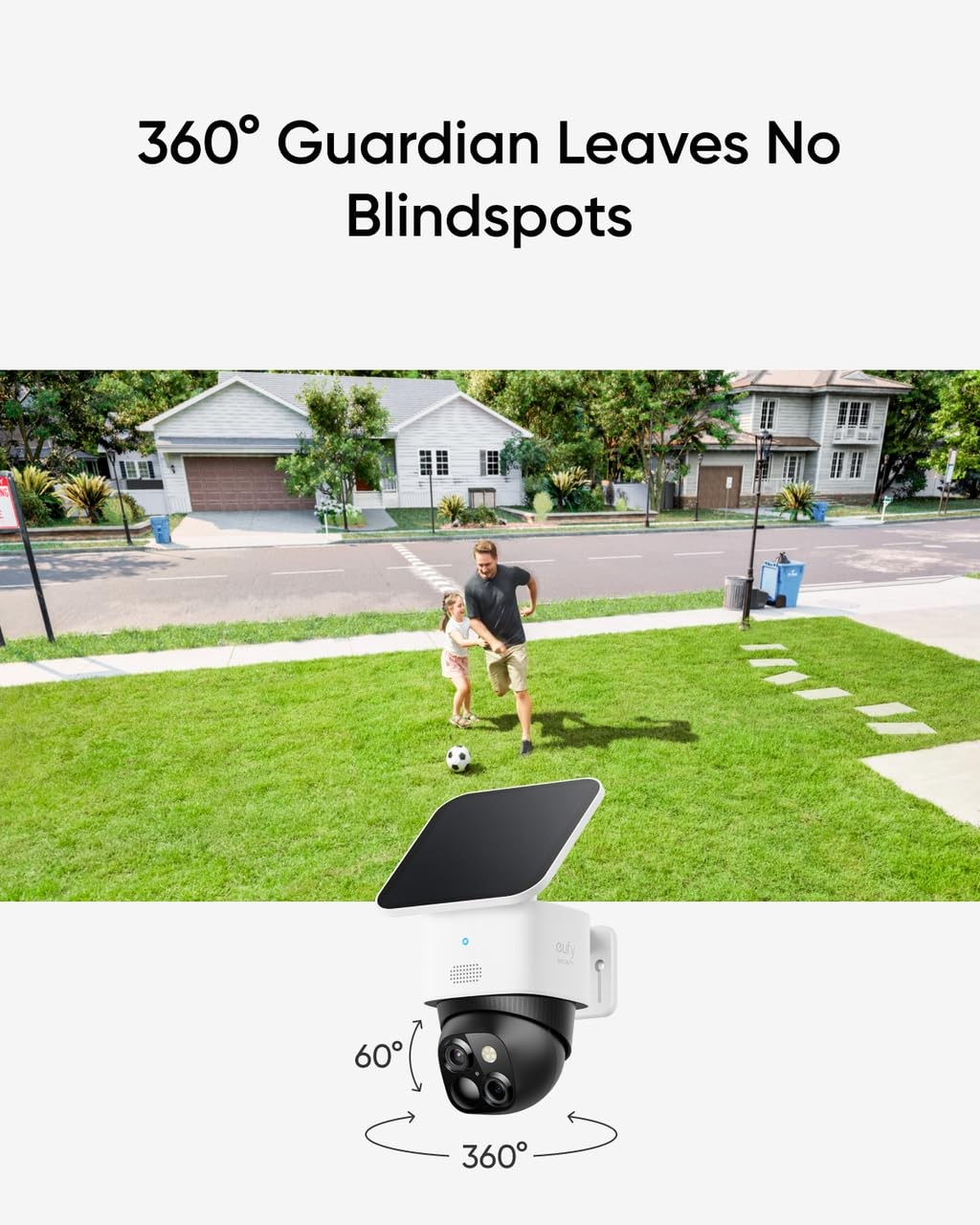 eufy SoloCam S220 and S340, Solar Security Camera, Wireless 360° Pan & Tilt,…