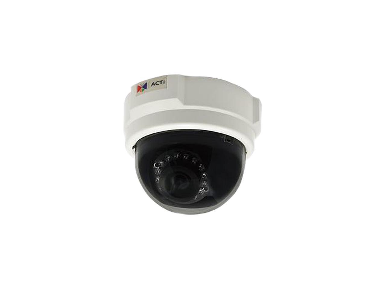 ACTi E58 RJ45 2MP Indoor Dome with D/N, IR,Basic WDR, SLLS, Fixed Lens