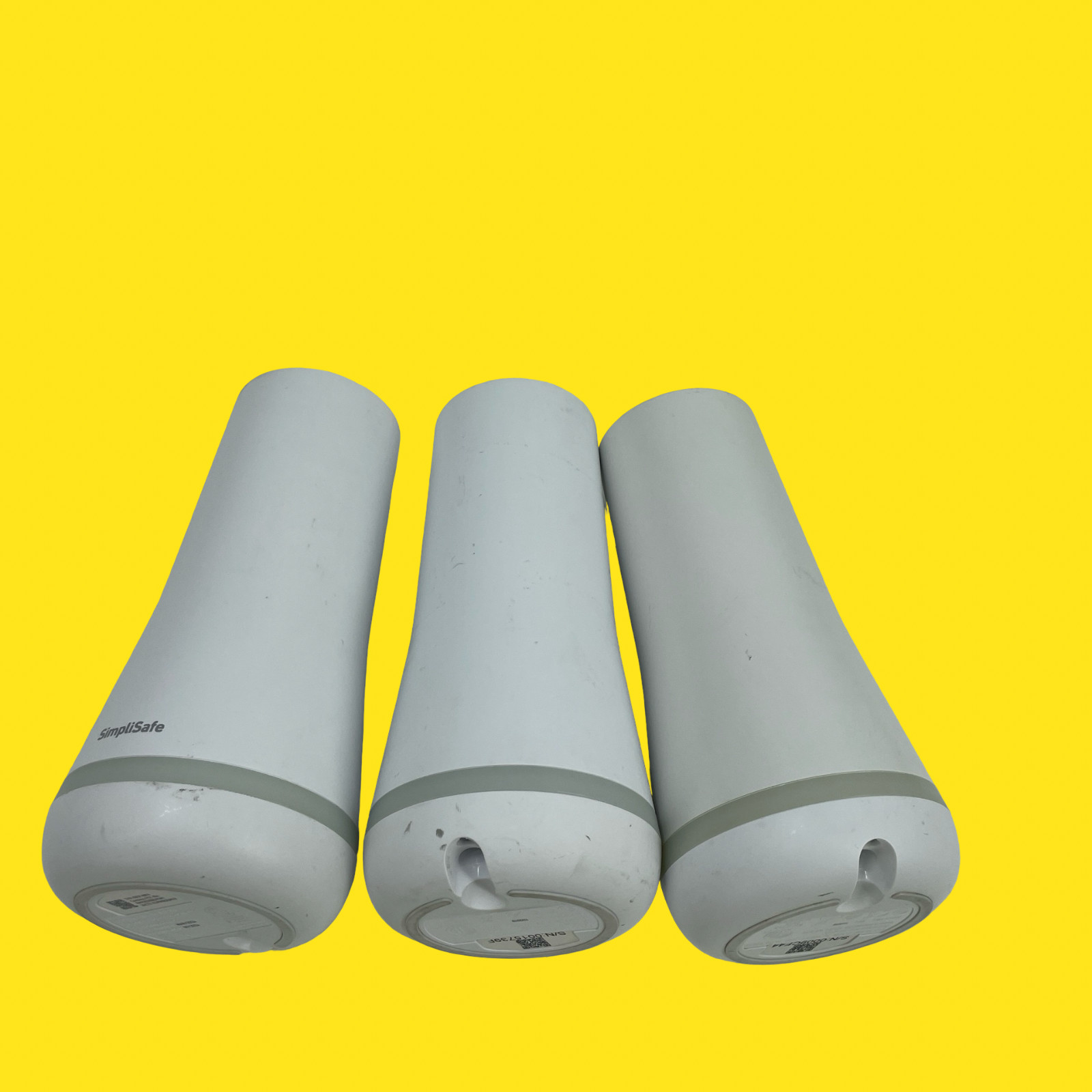 LOT OF 3 SimpliSafe SSBS3 Home Security Base Station White #2030 Z38/2 (AD)
