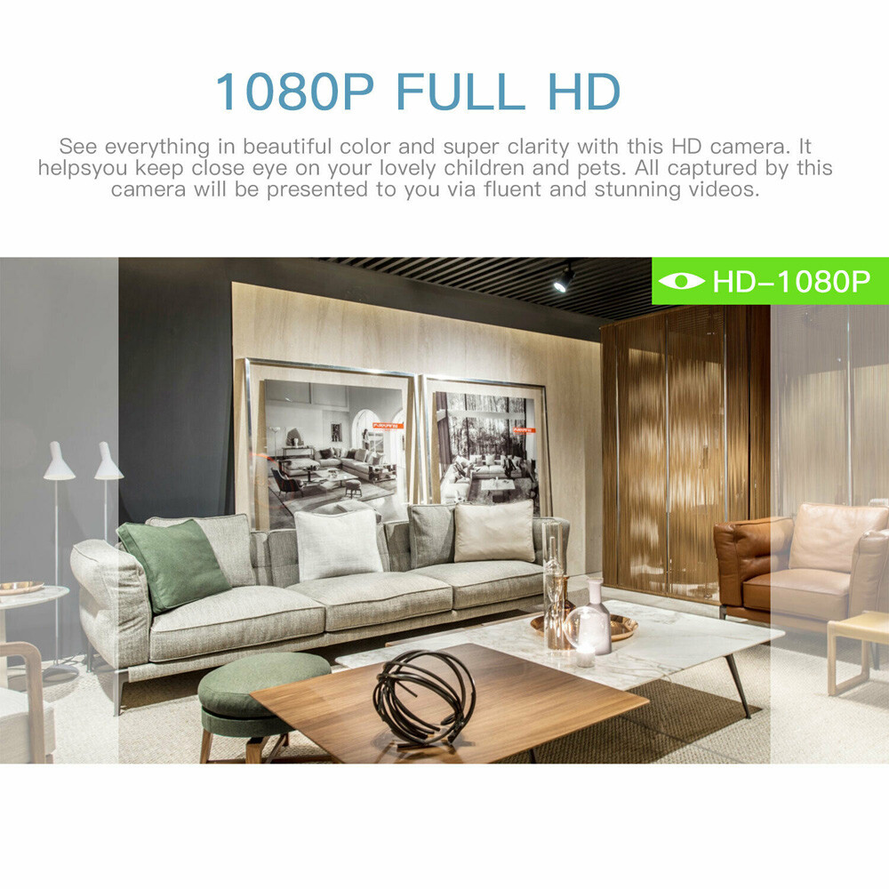 CCTV Camera WiFi 1080P Wireless IR Indoor Outdoor Security Night Vision Home CAM