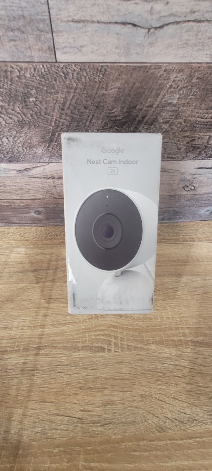 Google Nest Indoor Smart Security Camera (Wired, 3rd Gen) – Snow