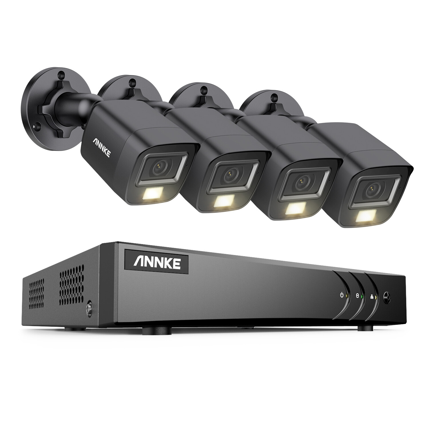 ANNKE 3K Lite 8CH DVR 5MP Color Night Audio Recording System Camera System IP67