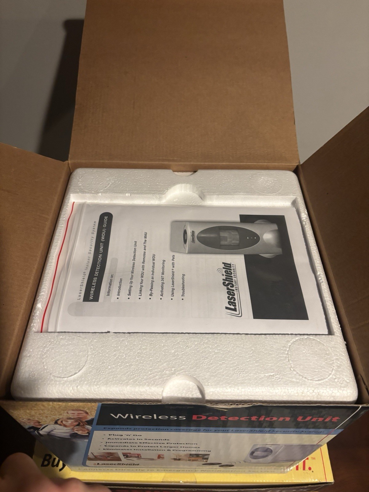 LaserShield Instant Security System + Wireless Detection Unit ~ Brand New ?