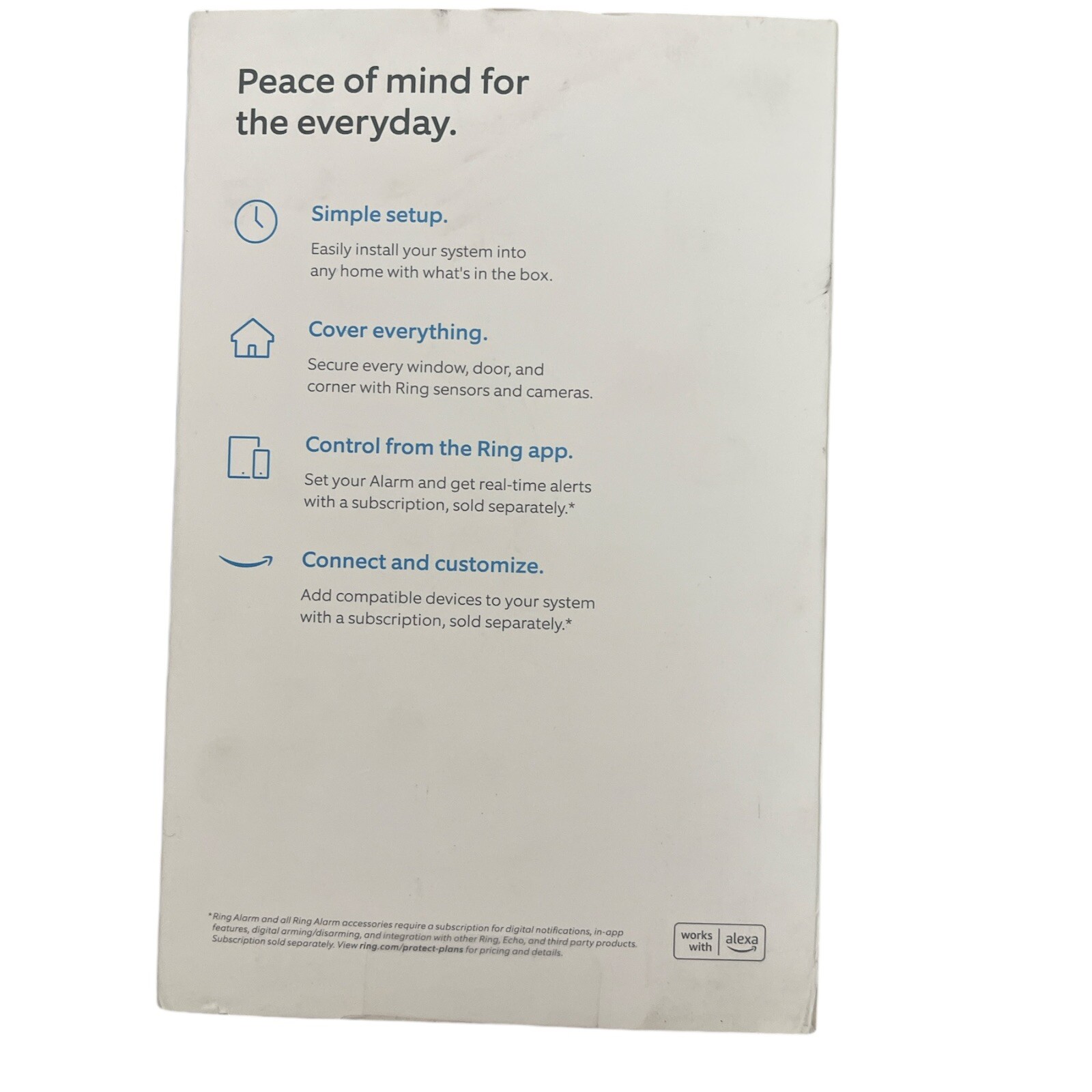 Ring Alarm Wireless Security System, 8 Piece Kit (2 Gen)