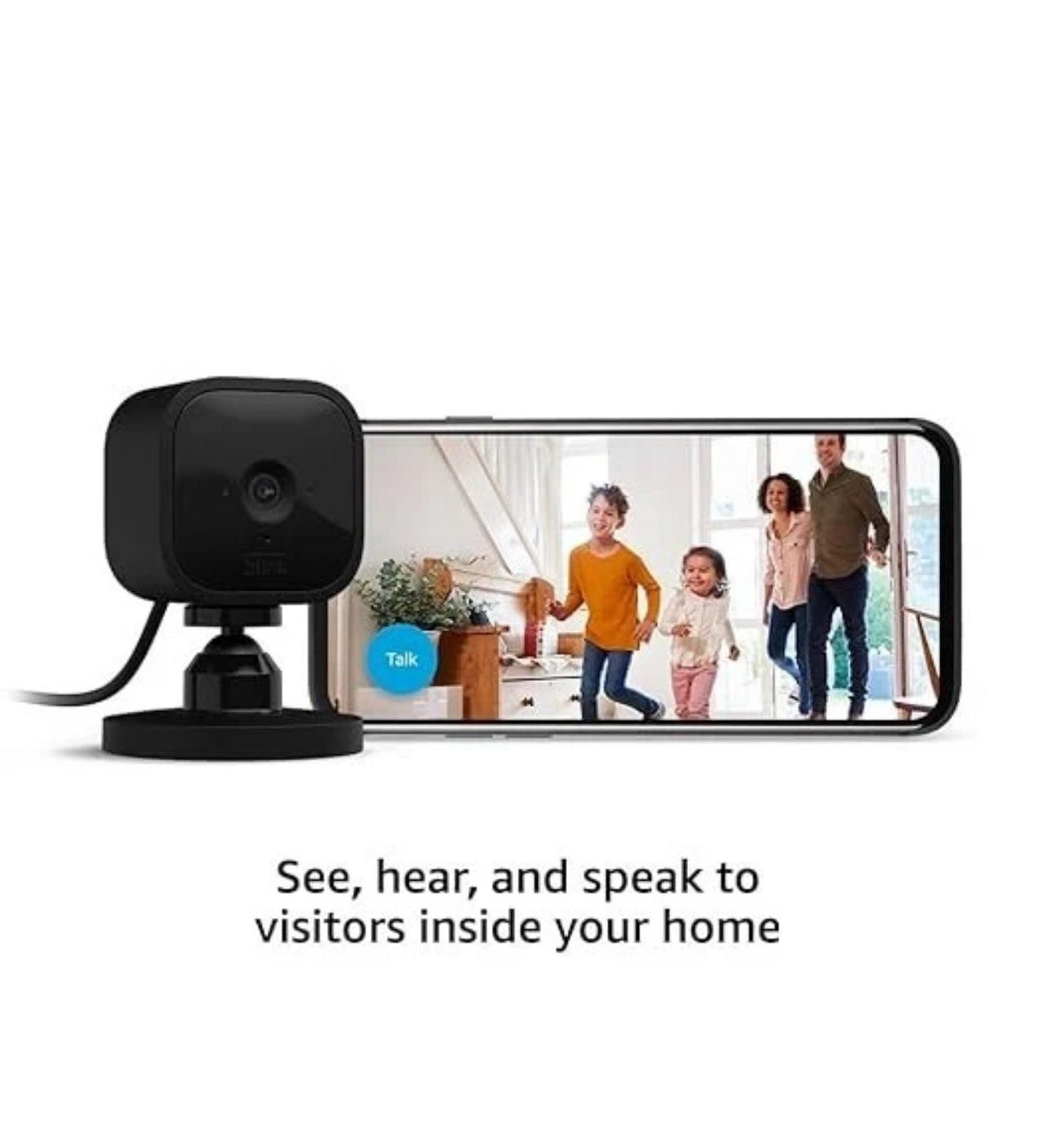 Blink Mini Indoor Plug-In Live HD Smart Security Camera (Sealed New in Box)