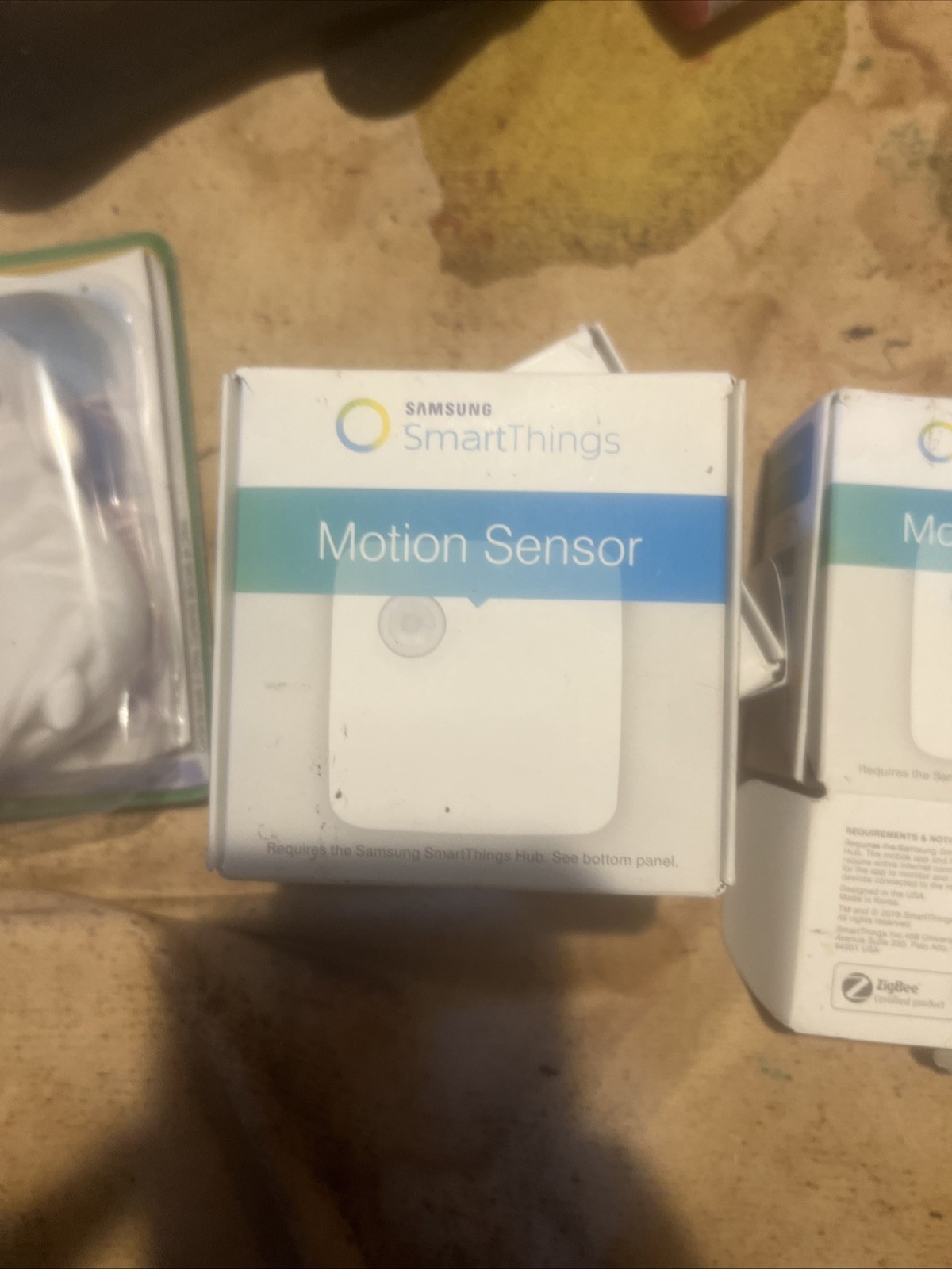 Samsung SmartThings Motion Sensor F-IRM-US-2 Open Box New Complete Zigbee