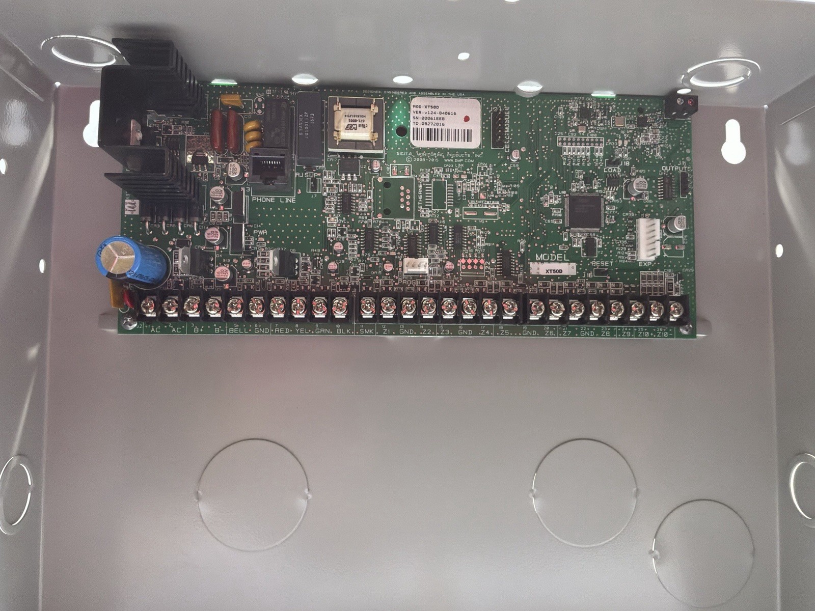 DMP XT50DM-G/ PANEL/ JUA3757