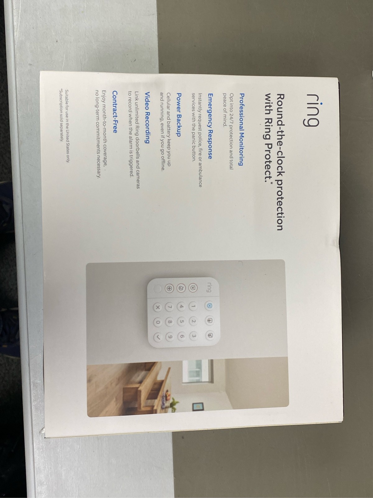 Wireless Alarm Home Security Kit, (8-Piece) (2nd Gen) 1