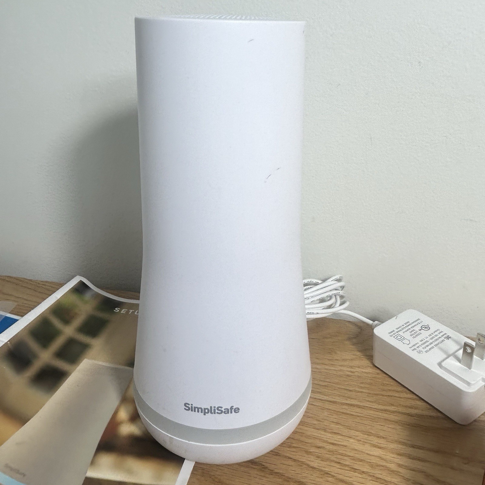SimpliSafe SSBS3 WiFi Base Station + Wireless Keypad Home Security Sensors