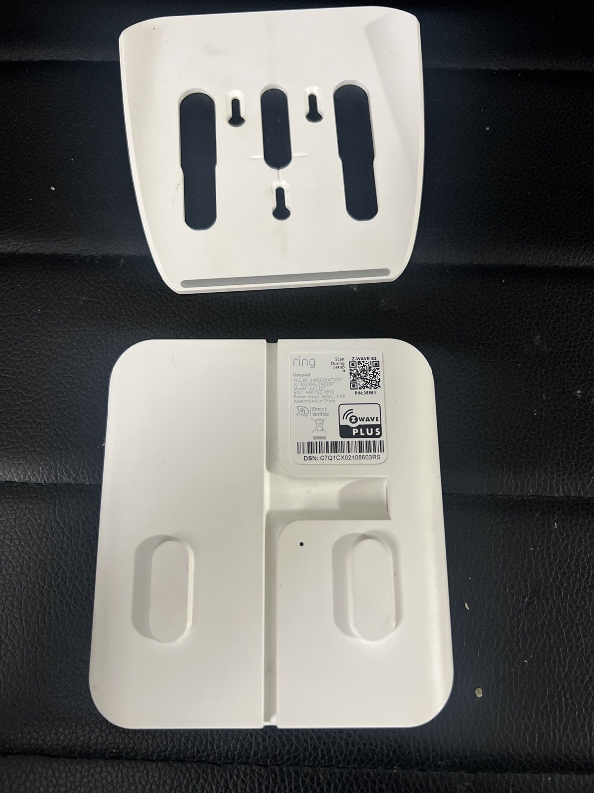 Ring Alarm Keypad 2nd Generation 5AT2S7 Fast Shipping No Power Cable
