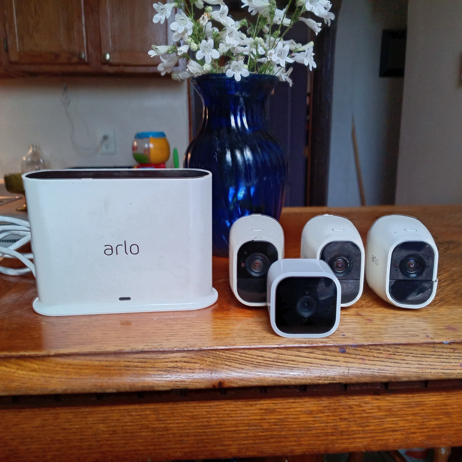 Arlo Pro 5S 2K Security Bundle with 3 Wireless Spotlight Cameras