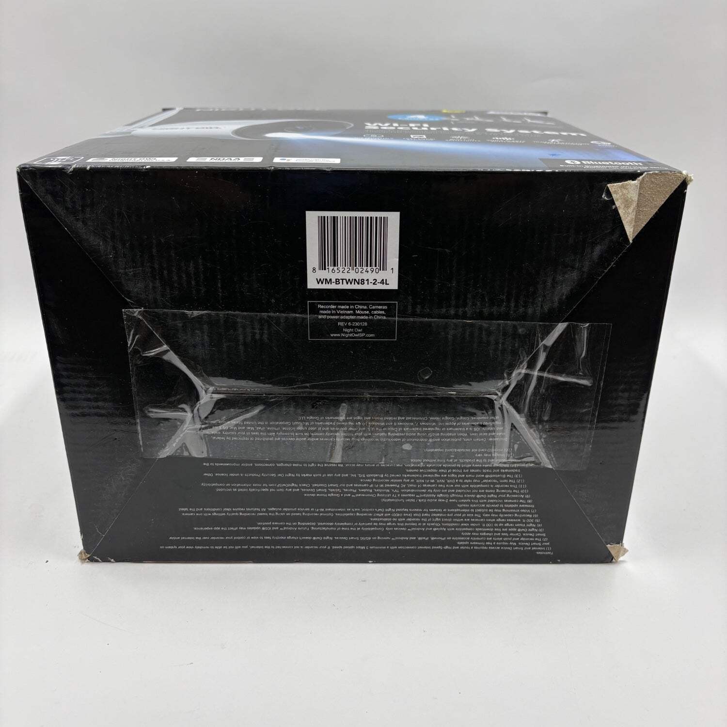 New Night Owl 4K Wi-Fi Security System 10 Channel NVR WM-BTWN81