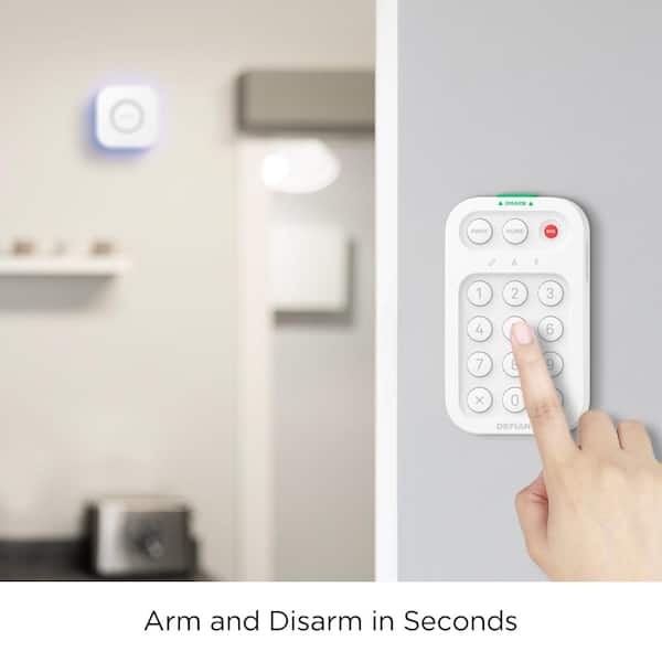 New Defiant 1010 516 033 Self Monitored Smart Home Alarm System Powered Hubspace