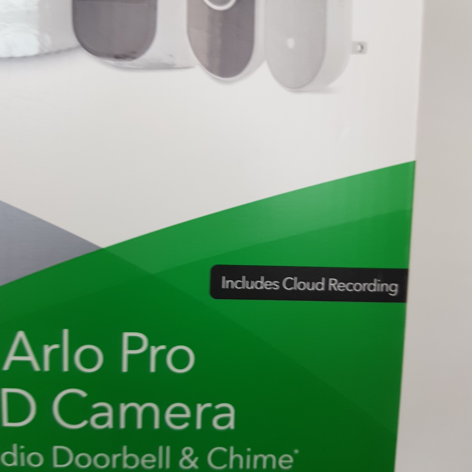 Arlo Smart Home Pro HD Camera Plus Audio Doorbell and Chime System