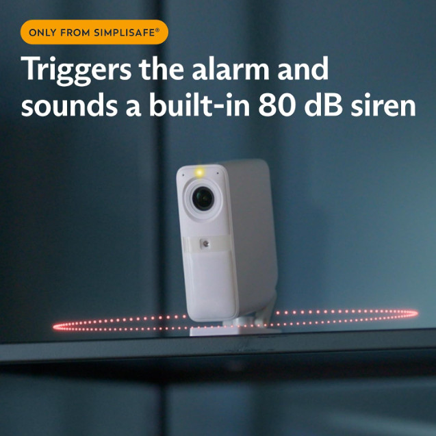 SimpliSafe Smart Alarm Wireless Indoor Security Camera CM006-01RUS