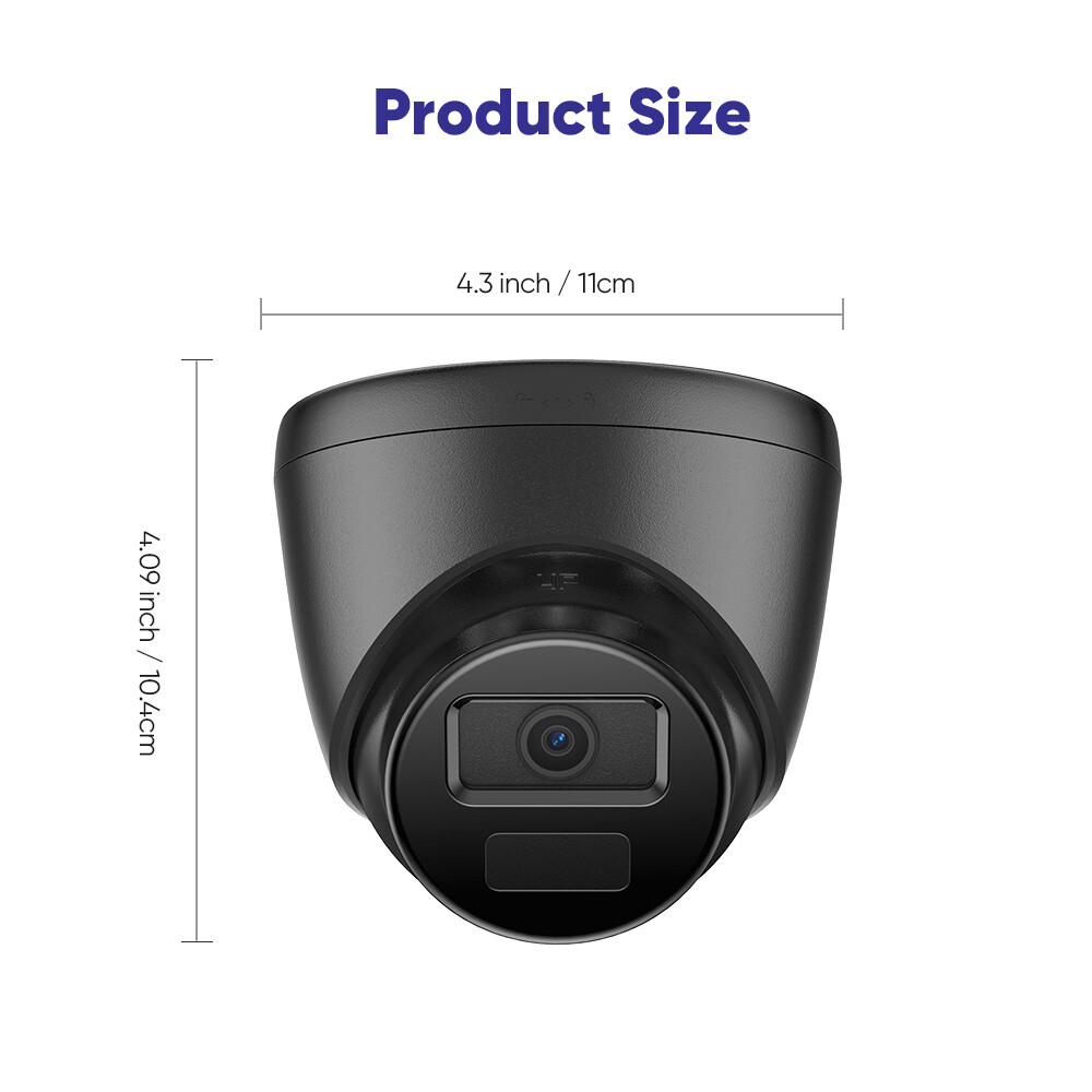 SANNCE 1080P Outdoor Camera IR Day/Night Vision Security System for TVI CCTV DVR