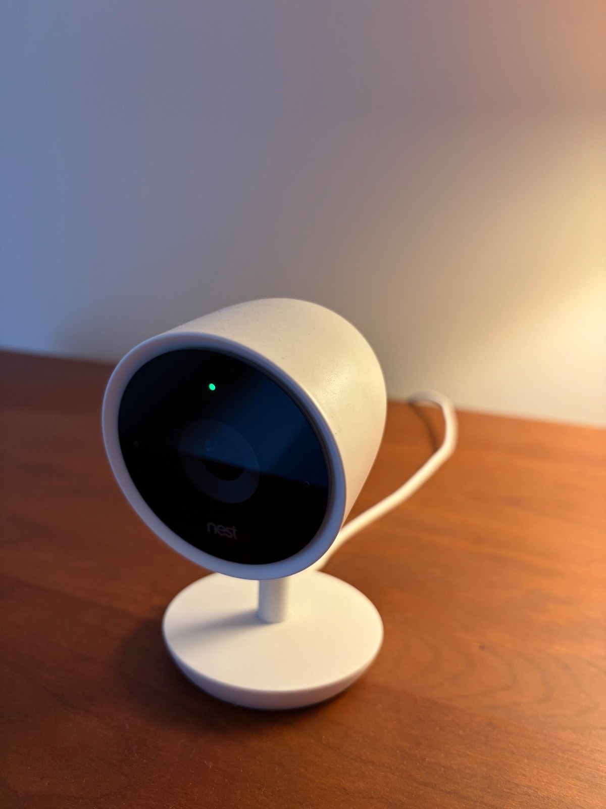 Two Google Nest NC3100US Cam IQ Indoor Wireless Security Camera – two total