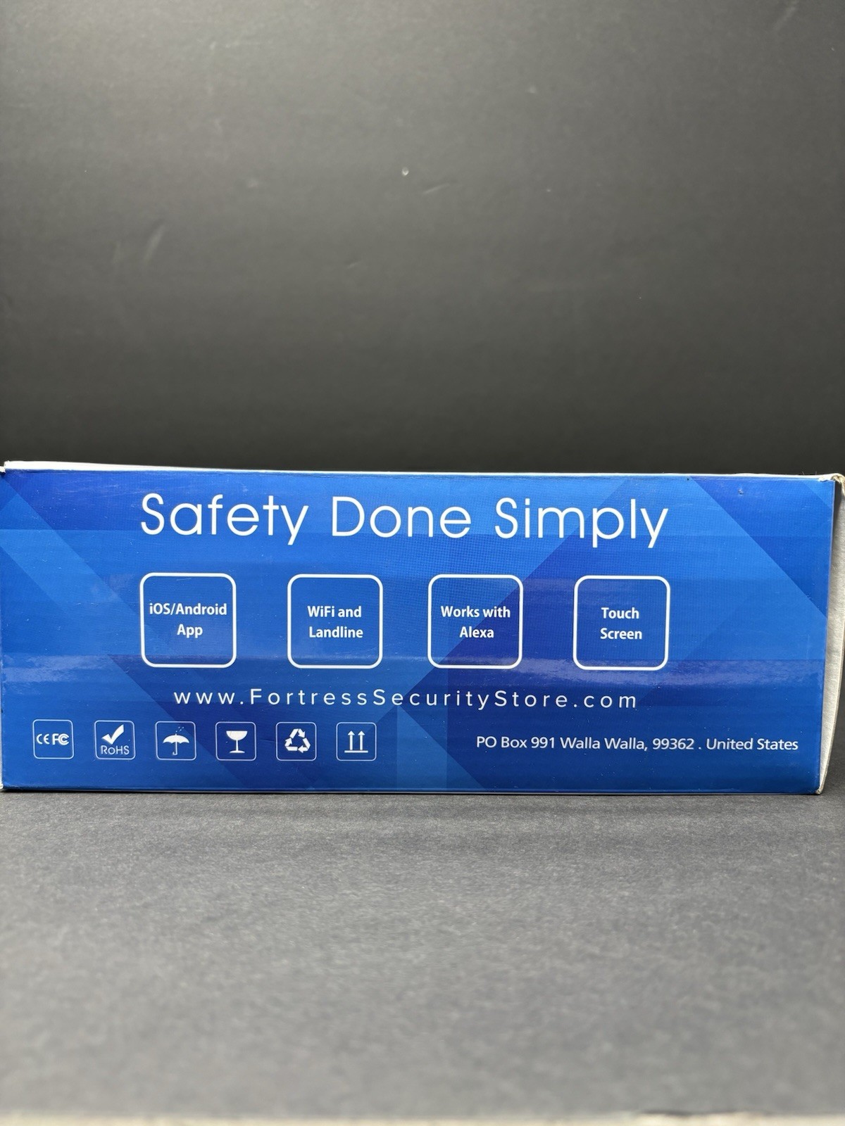 Fortress S03 WiFi Home Security Alarm System Kit Sensors RFID AS-IS