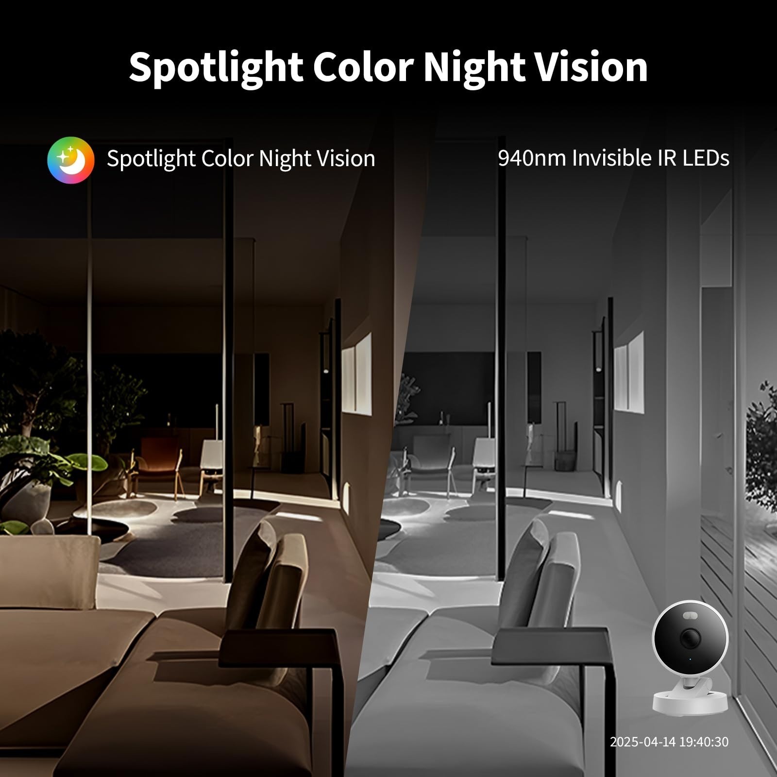 Aqara G100 2K Indoor/Outdoor Security Camera, HomeKit, Alexa, Google