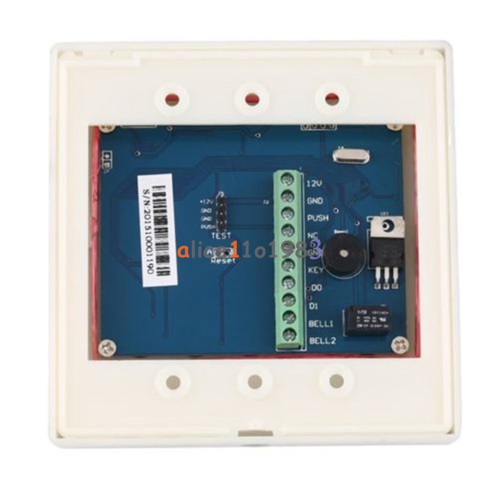 RFID Proximity Entry Door Lock Key Pad Access Control System Key Fobs 125KHZ