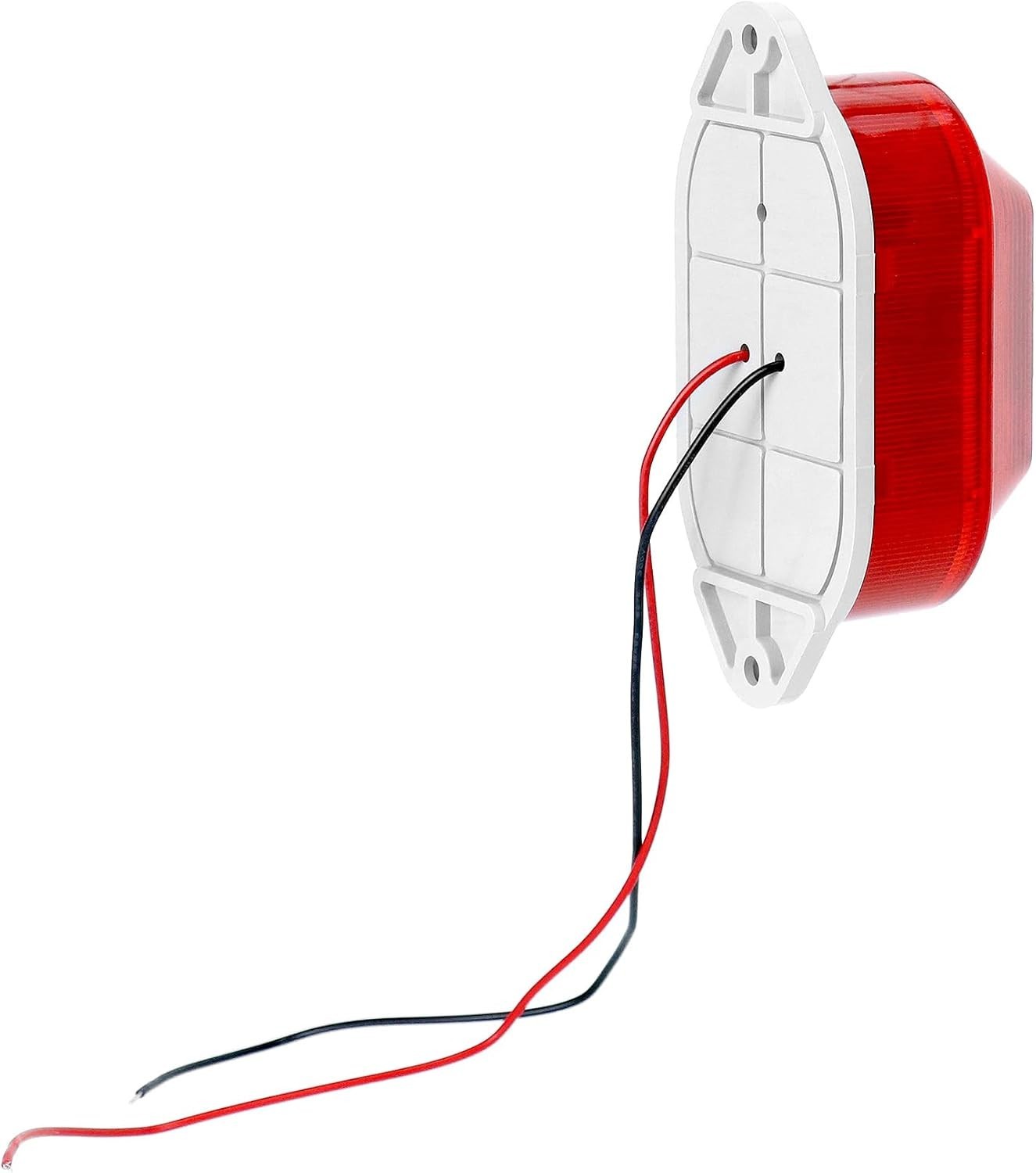 AC110V – 120V Industrial Strobe Siren Alarm Warning Light – Red – 110 dB Loud So