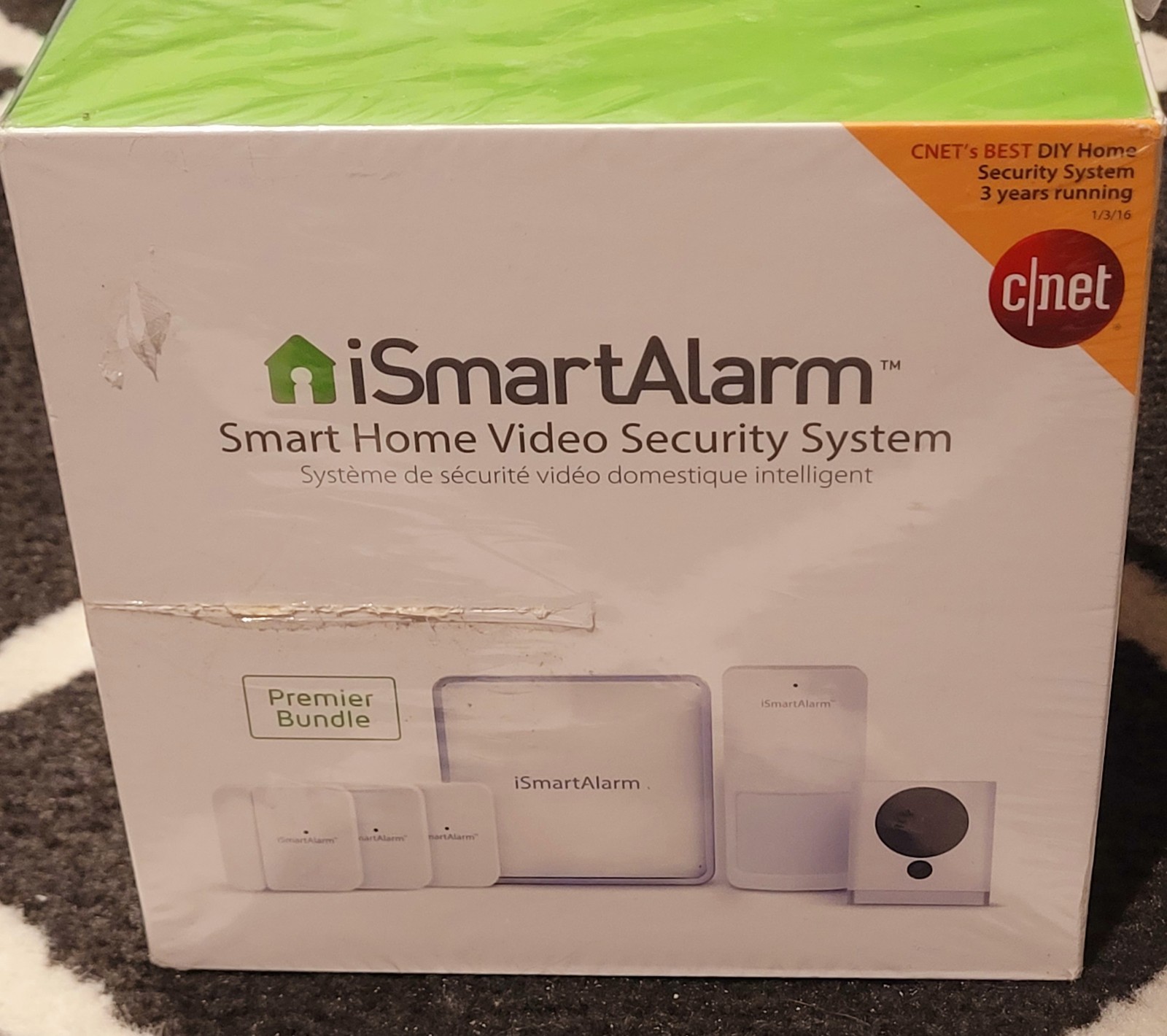 New ISmartAlarm Smart Home Security System Starter Sealed