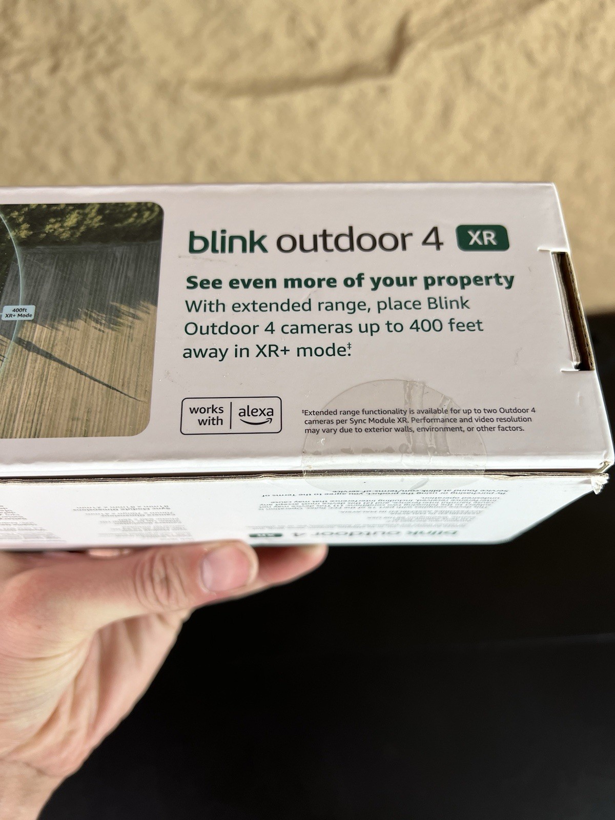 Blink Outdoor 4 XR Wireless 2-Camera System, Sync Module XR, Motion Detection
