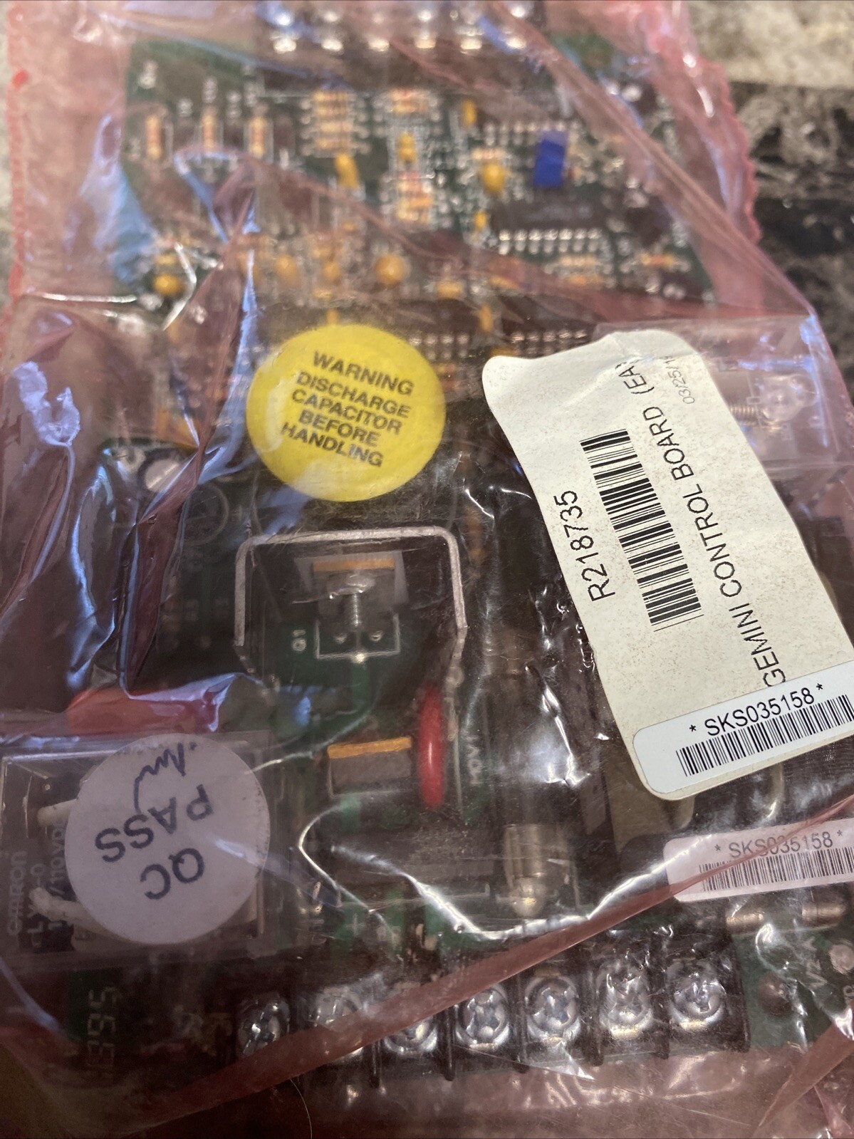 NEW: Gemini Control Circuit Board Communicator R218735 SKS035158 FREE SHIPPING
