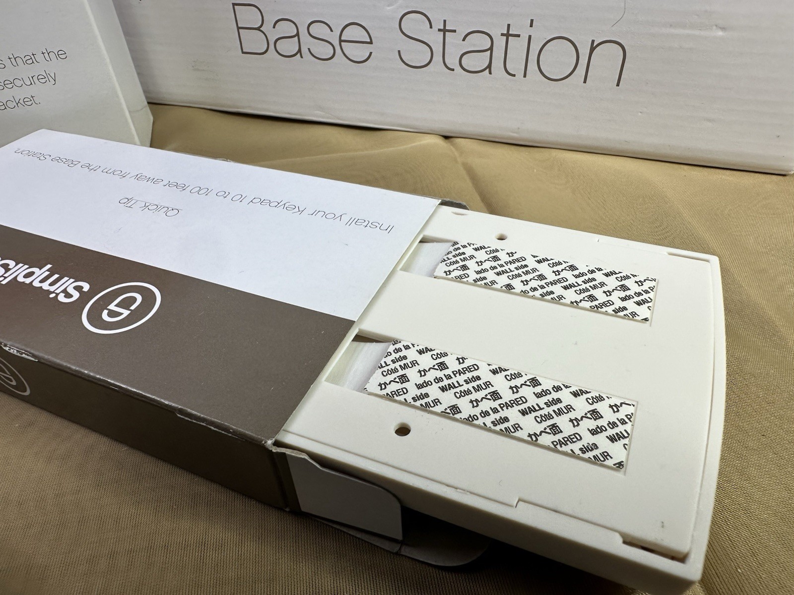SimpliSafe Security System – Base Station Smoke Detector Key Pads Lot In Box