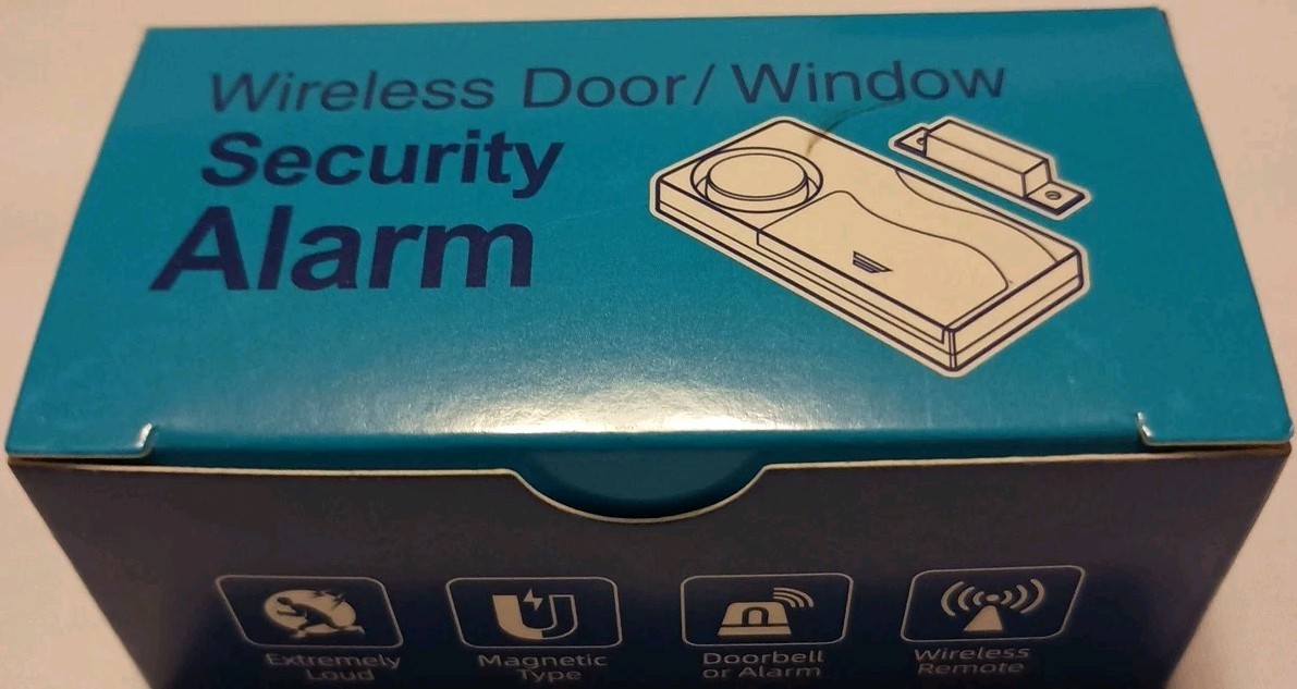 Hensun Wireless Door/Window – Anti-Theft Security – Set Of 3 – New