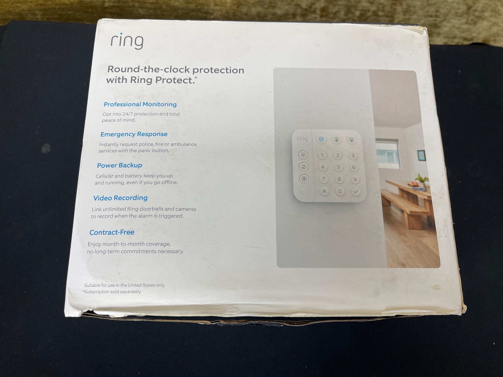 Ring 4K18SZ0EN0 Wireless Indoor 2 HD Alarm Kit