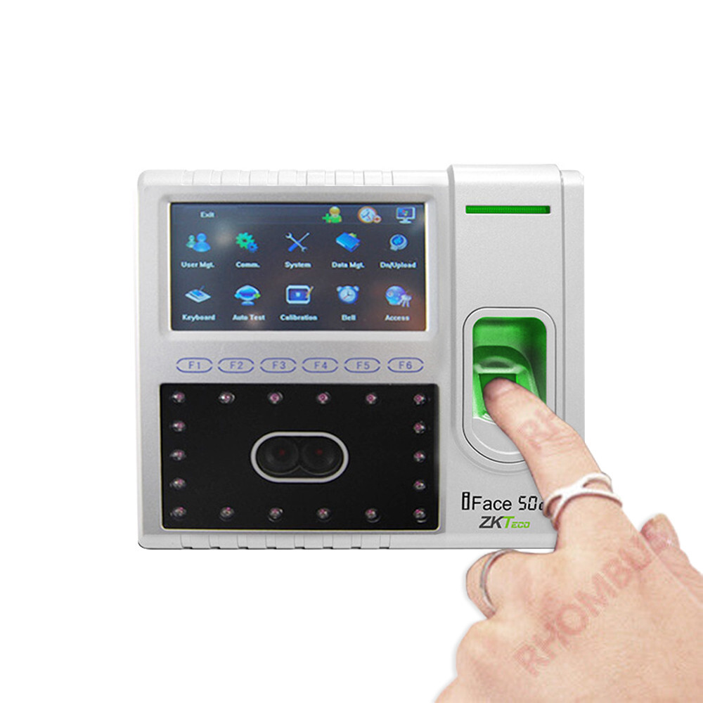 iFacial+ Finger TCP/IP Biometric Fingerprint Time Clock Access Control /iface502