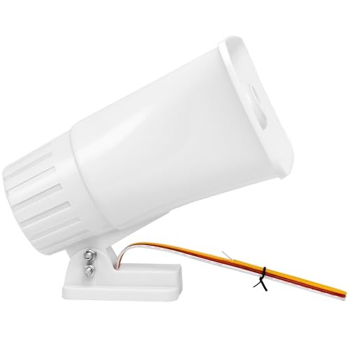 Outdoor Siren Speaker With 150 High Decibels, Security Horn, 12v Alarm System…