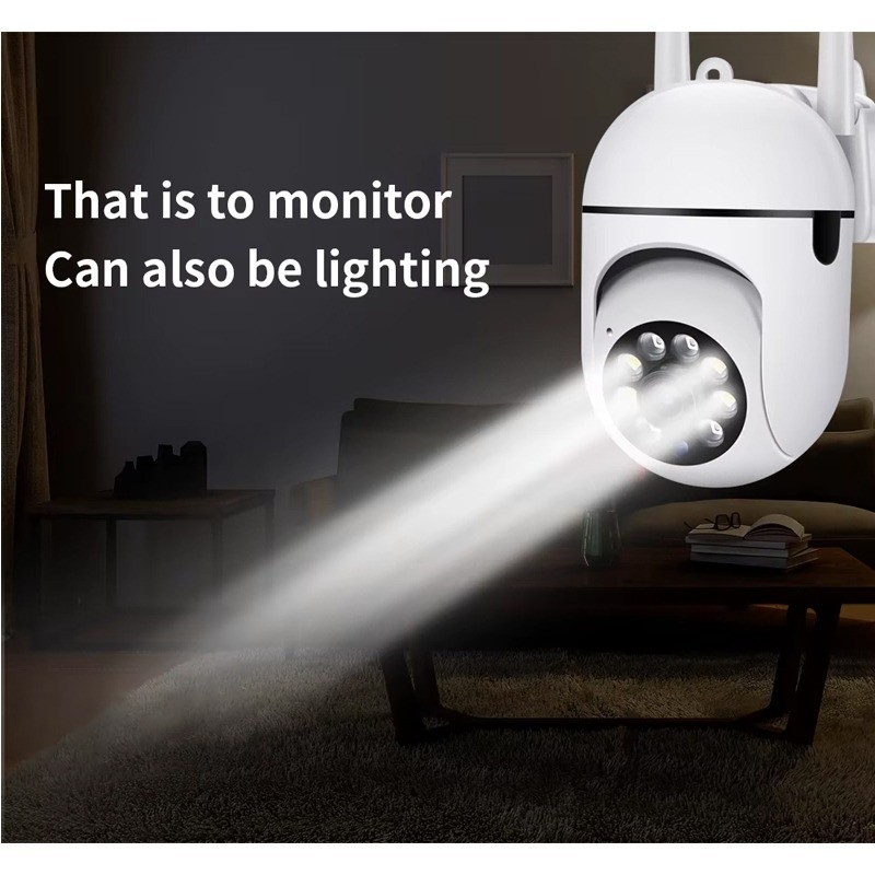 HD 1080P Smart Home IP Camera WiFi 360° View Motion Tracking Outdoor Waterproof