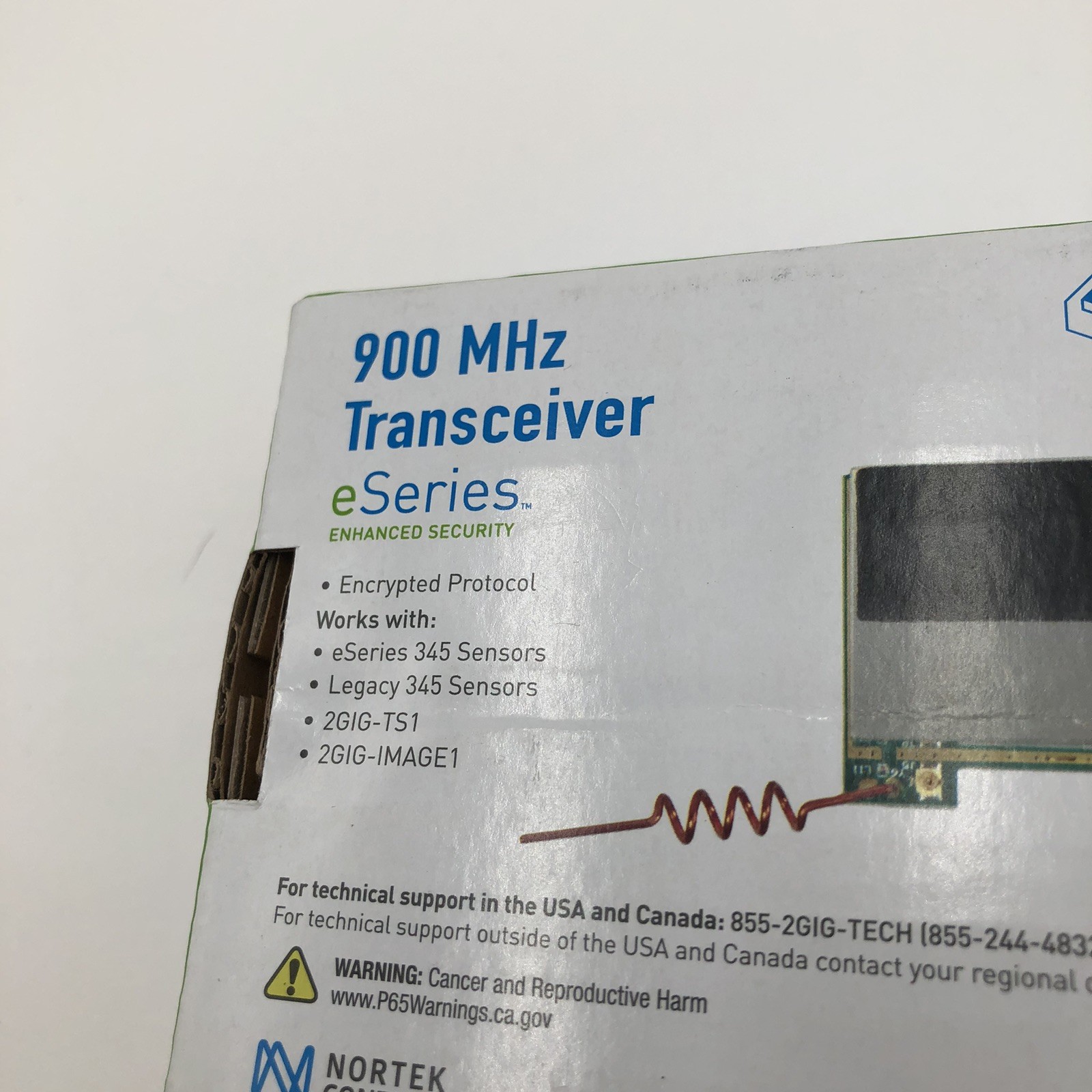 2GIG GC2e Wireless Receiver for 345/900Mhz+Encrpted Sensors
