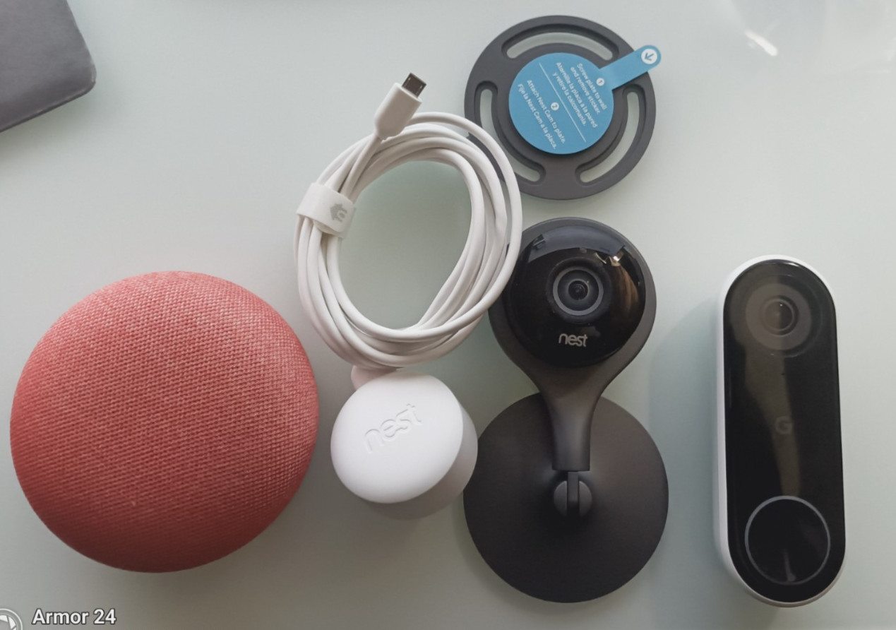 Google Nest Lot Cam Indoor/Nest Mini/Nest Hello