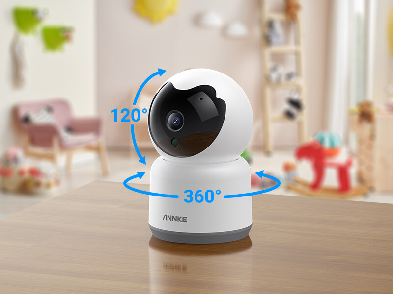 ANNKE 1080P WiFi IP Security Camera Pan/Tilt Two Way Audio Home Baby Pet Monitor
