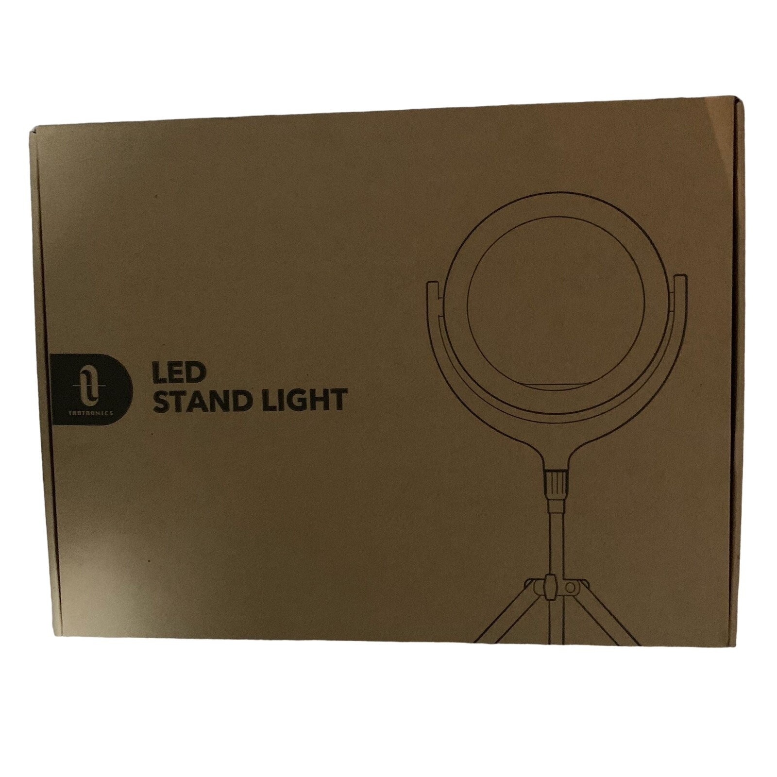 NEW IN BOX TAOTRONICS 12″ SELFIE LED RING LIGHT -62″ TRIPOD STAND & PHONE HOLDER