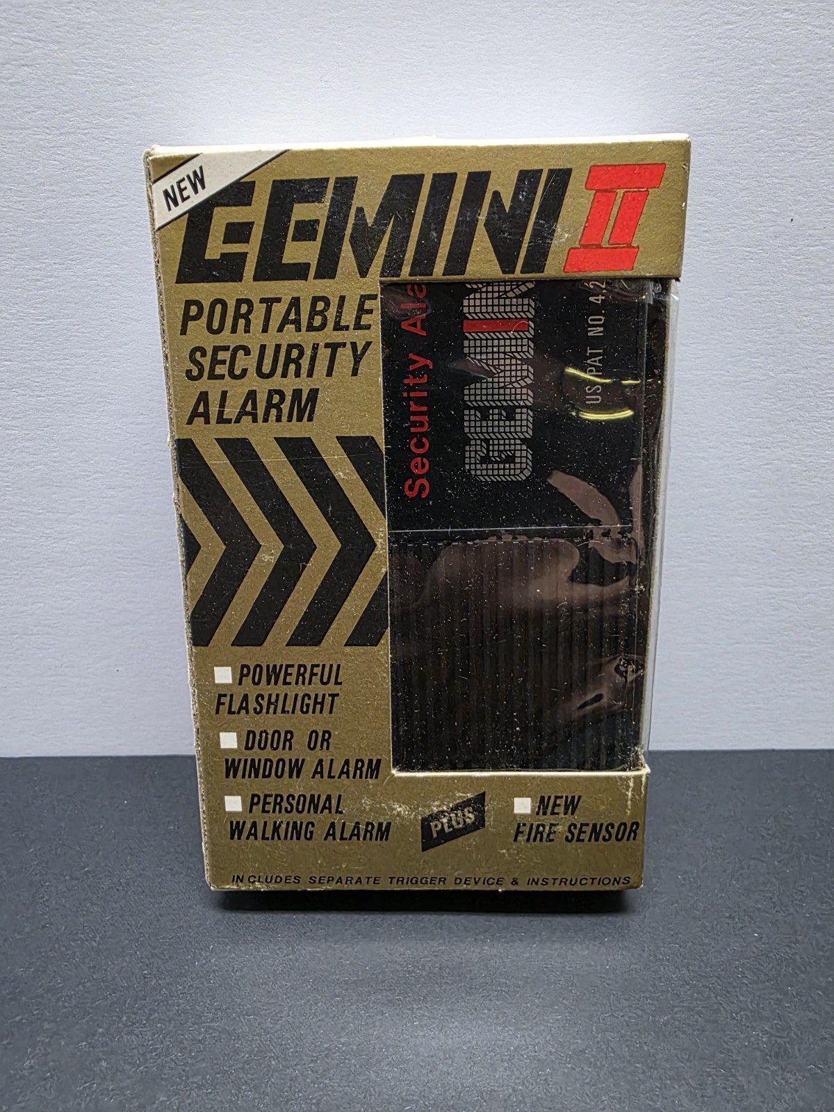 NOS Vintage Gemini 2 Portable Security Alarm Gemini II Burglar or Personal