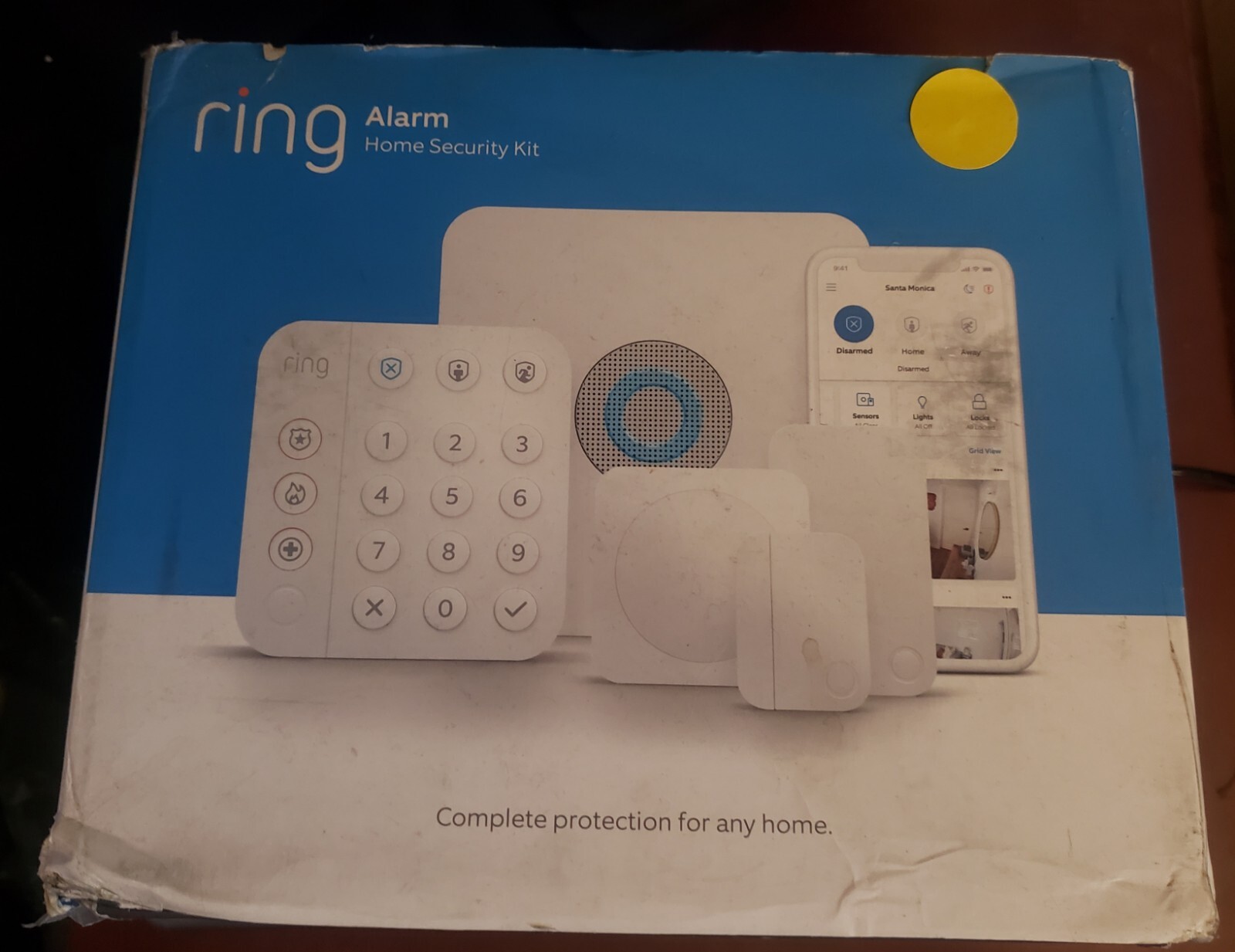Ring Alarm 8-piece kit (2nd Gen) – home security system with optional 24/7