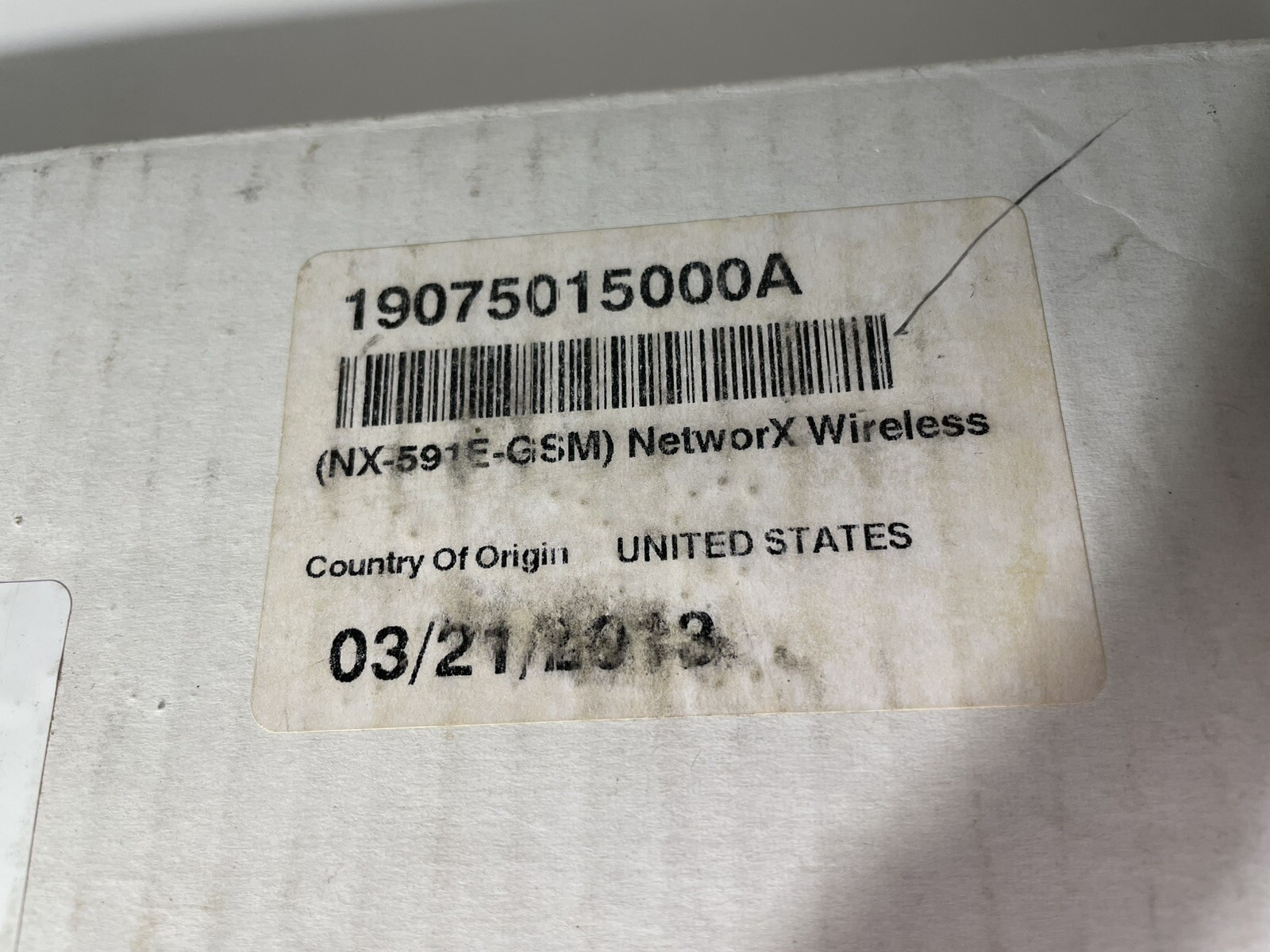 Interlogix NX-591E-GSM GE NetworX Cellemetry Module GSM – NOB
