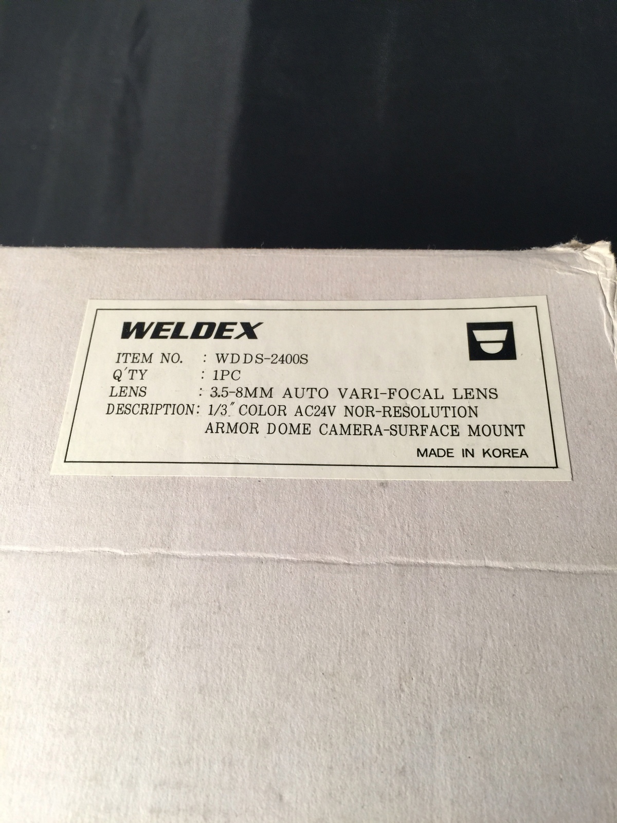 Weldex WDDS-2400S 3.5-8mm Auto Varifocus Lens