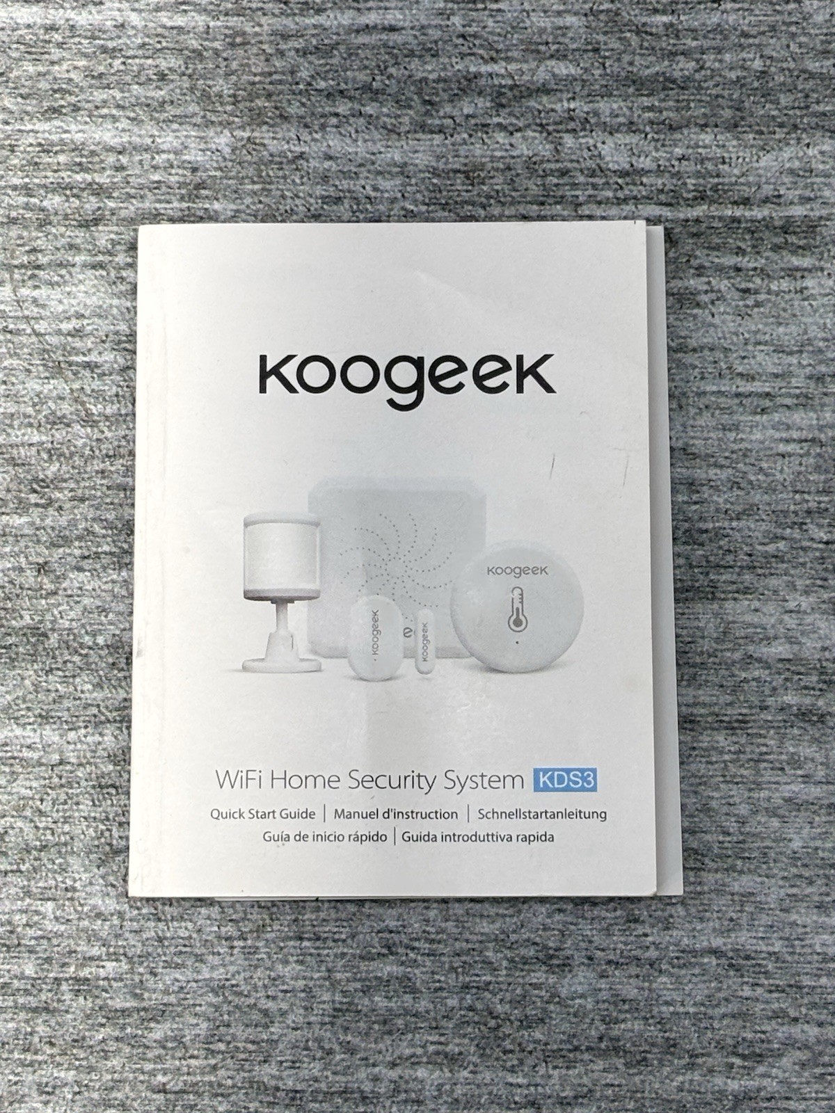 Koogeek WiFi Home Security System KDS3 Smart Home ZC-Z1-K Complete Set